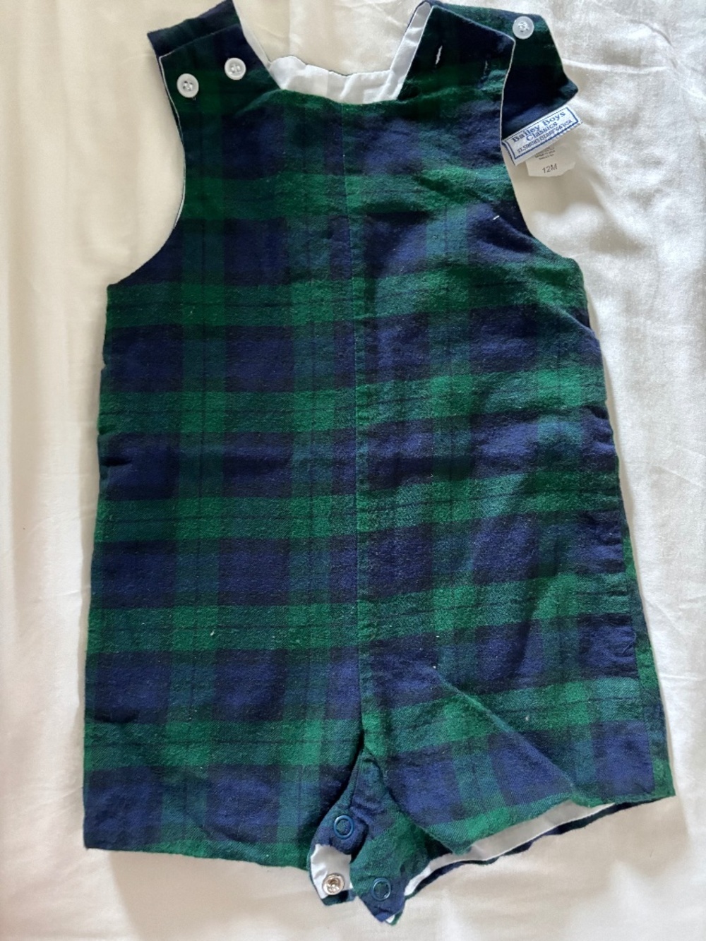 Bailey Boys Christmas Romper